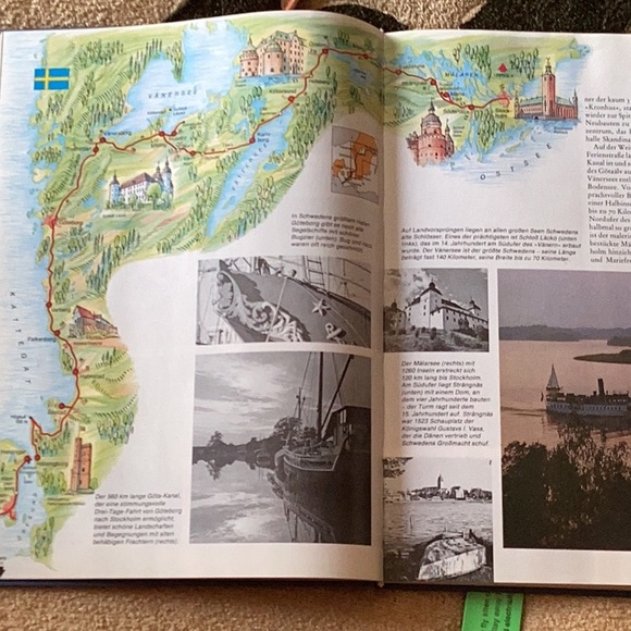 🇩🇪 The Most Beautiful Road Trips in Europe, Picture Book 📚 obviously German - Picture 6 of 16